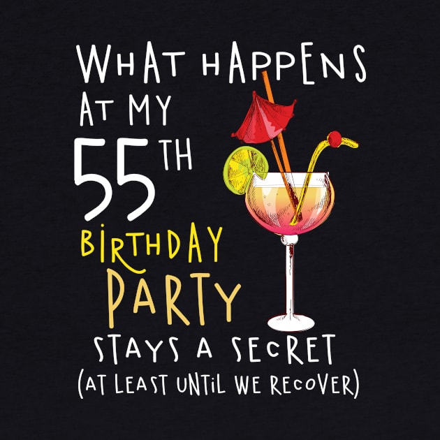 55Th Birthday - What Happens 55Th Birthday by jrgenbode